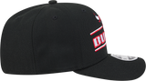 Chicago Bulls New Era Black Stated 9SEVENTY Adjustable Hat - Pro Jersey Sports