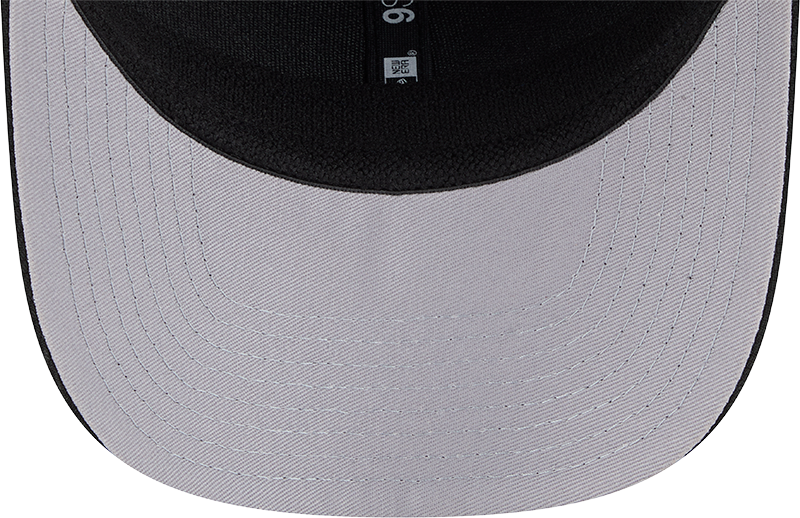 Chicago Bulls New Era Black Stated 9SEVENTY Adjustable Hat - Pro Jersey Sports