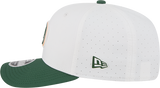 Men's Green Bay Packers New Era White/Green 2025 NFL Training Camp 9SEVENTY Adjustable Hat - Pro Jersey Sports