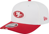Men's San Francisco 49ers New Era White/Red 2025 NFL Training Camp 9SEVENTY Adjustable Hat - Pro Jersey Sports