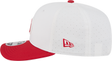 Men's San Francisco 49ers New Era White/Red 2025 NFL Training Camp 9SEVENTY Adjustable Hat - Pro Jersey Sports