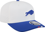 Men's Buffalo Bills New Era White/Black 2025 NFL Training Camp 9SEVENTY Adjustable Hat - Pro Jersey Sports