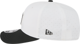 Men's Las Vegas Raiders New Era White/Black 2025 NFL Training Camp 9SEVENTY Adjustable Hat - Pro Jersey Sports