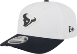 Men's Houston Texans New Era White/Navy 2025 NFL Training Camp 9SEVENTY Adjustable Hat - Pro Jersey Sports