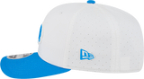 Men's Detroit Lions New Era White/Blue 2025 NFL Training Camp 9SEVENTY Adjustable Hat - Pro Jersey Sports
