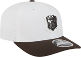 Men's Cleveland Browns New Era White/Brown 2025 NFL Training Camp 9SEVENTY Adjustable Hat - Pro Jersey Sports