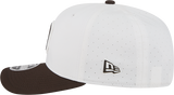 Men's Cleveland Browns New Era White/Brown 2025 NFL Training Camp 9SEVENTY Adjustable Hat - Pro Jersey Sports