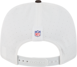 Men's Cleveland Browns New Era White/Brown 2025 NFL Training Camp 9SEVENTY Adjustable Hat - Pro Jersey Sports