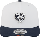Men's Chicago Bears New Era White/Navy 2025 NFL Training Camp 9SEVENTY Adjustable Hat - Pro Jersey Sports