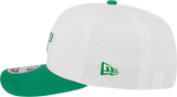 Men's Philadelphia Eagles New Era White/Kelly Green 2025 NFL Training Camp 9SEVENTY Adjustable Hat - Pro Jersey Sports