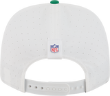 Men's Philadelphia Eagles New Era White/Kelly Green 2025 NFL Training Camp 9SEVENTY Adjustable Hat - Pro Jersey Sports
