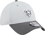 Men's Chicago Bears New Era Gray/Graphite 2025 NFL Training Camp 39THIRTY Flex Hat - Pro Jersey Sports