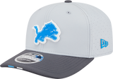 Men's Detroit Lions New Era Gray/Graphite 2025 NFL Training Camp 9SEVENTY Adjustable Hat - Pro Jersey Sports