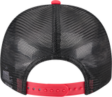 Chicago Bulls New Era Banner A-Frame Trucker 9FIFTY Snapback Hat - Pro Jersey Sports