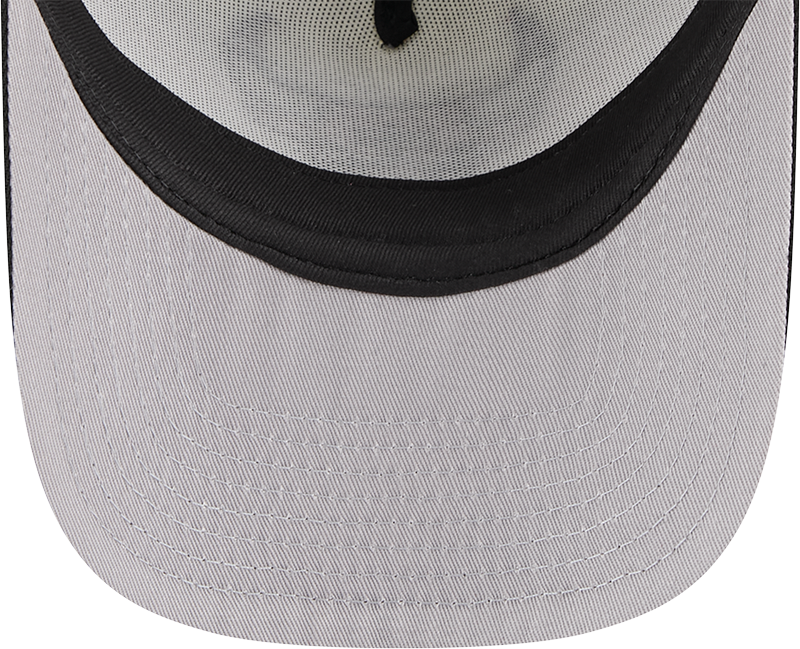 Chicago Bulls New Era Banner A-Frame Trucker 9FIFTY Snapback Hat - Pro Jersey Sports