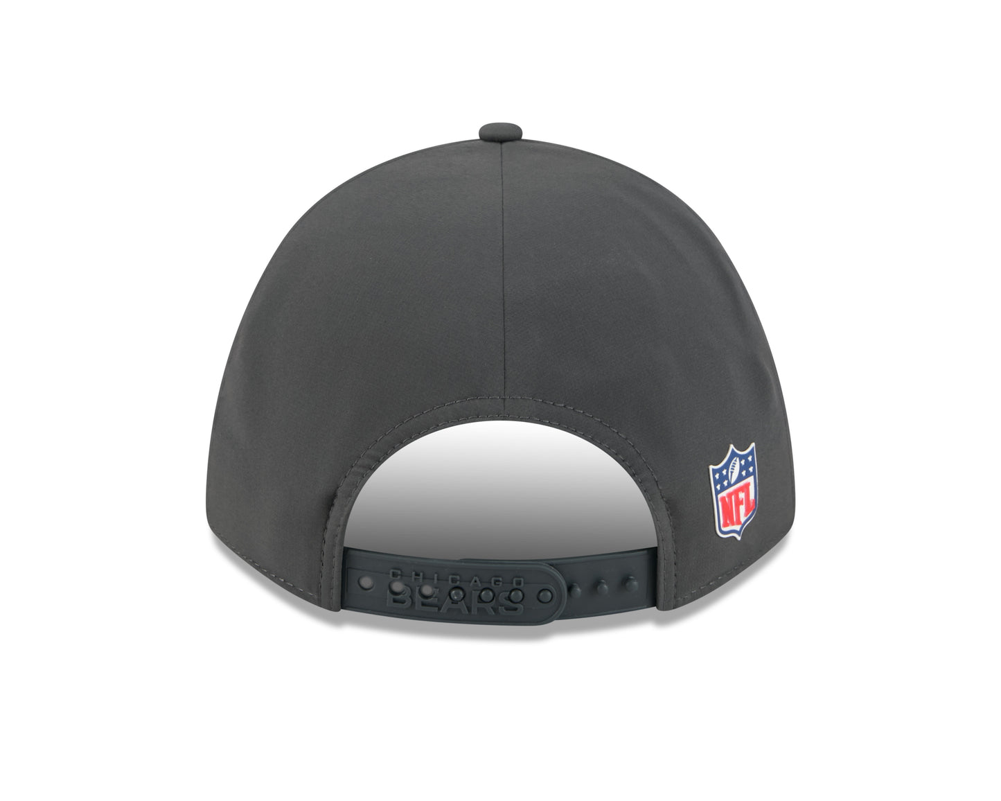 Men's Chicago Bears New Era C Graphite 2025 NFL Sideline Cold 9FORTY M-Crown Adjustable Hat - Pro Jersey Sports