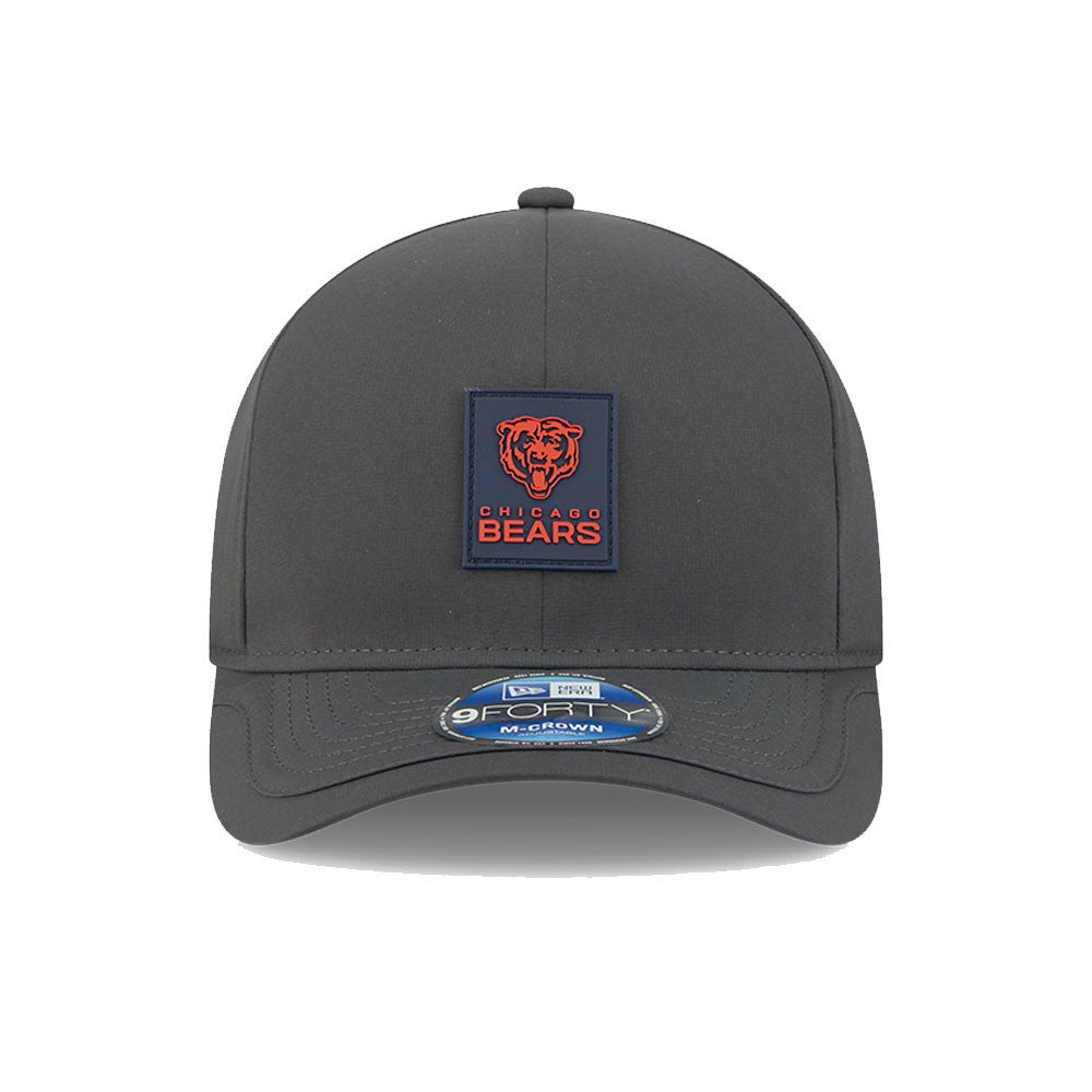 Men's Chicago Bears New Era Graphite 2025 NFL Sideline Cold 9FORTY M-Crown Adjustable Hat - Pro Jersey Sports