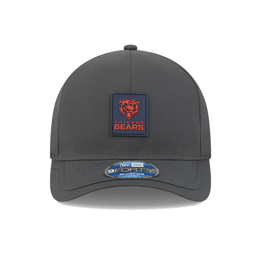 Men's Chicago Bears New Era Graphite 2025 NFL Sideline Cold 9FORTY M-Crown Adjustable Hat - Pro Jersey Sports