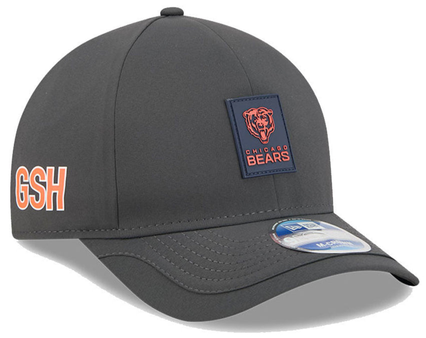 Men's Chicago Bears New Era Graphite 2025 NFL Sideline Cold 9FORTY M-Crown Adjustable Hat - Pro Jersey Sports