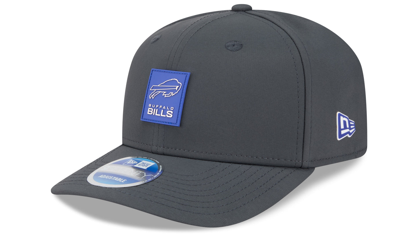 Men's Buffalo Bills New Era Graphite 2025 Sideline 9SEVENTY Cold Adjustable Hat - Pro Jersey Sports
