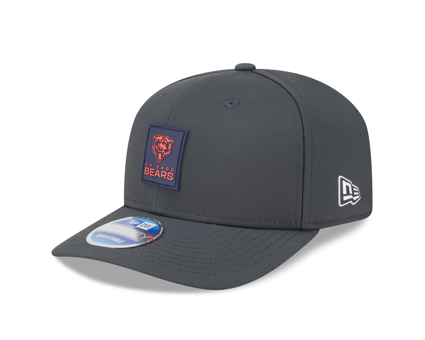 Men's Chicago Bears New Era Graphite 2025 Sideline 9SEVENTY Cold Adjustable Hat - Pro Jersey Sports