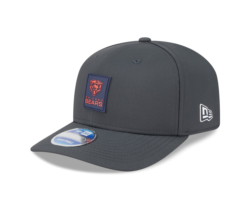 Men's Chicago Bears New Era Graphite 2025 Sideline 9SEVENTY Cold Adjustable Hat - Pro Jersey Sports