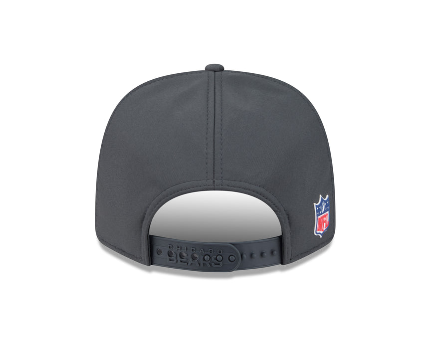 Men's Chicago Bears New Era Graphite 2025 Sideline 9SEVENTY Cold Adjustable Hat - Pro Jersey Sports