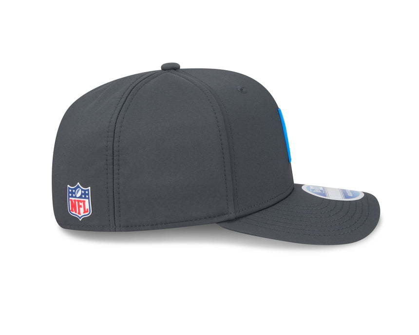 Men's Detroit Lions New Era Graphite 2025 Sideline 9SEVENTY Cold Adjustable Hat - Pro Jersey Sports