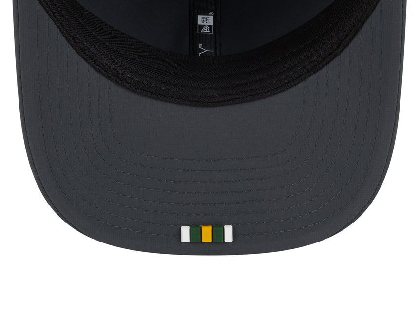 Men's Green Bay Packers New Era Graphite 2025 Sideline 9SEVENTY Cold Adjustable Hat - Pro Jersey Sports