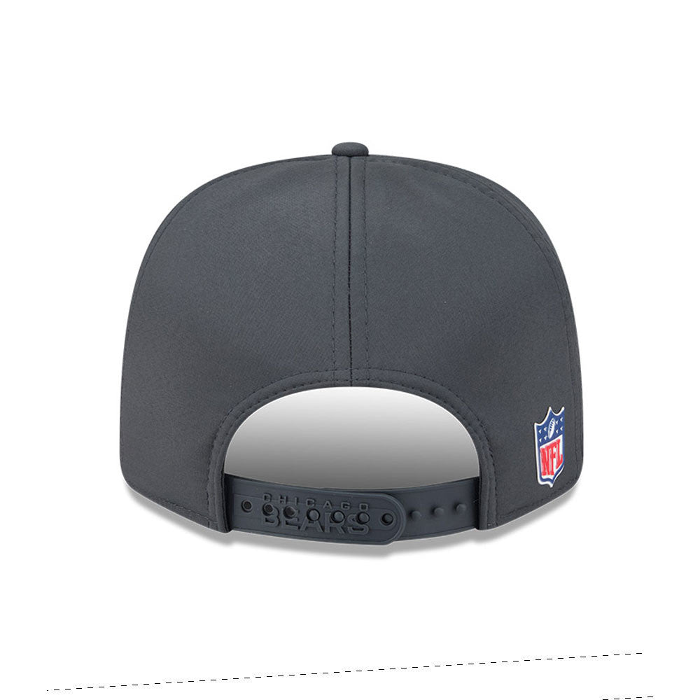 Men's Chicago Bears New Era Graphite 2025 Sideline B 9SEVENTY Cold Adjustable Hat - Pro Jersey Sports