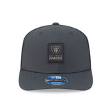 Men's Las Vegas Raiders New Era Graphite 2025 Sideline 9SEVENTY Cold Adjustable Hat - Pro Jersey Sports
