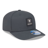 Men's Las Vegas Raiders New Era Graphite 2025 Sideline 9SEVENTY Cold Adjustable Hat - Pro Jersey Sports
