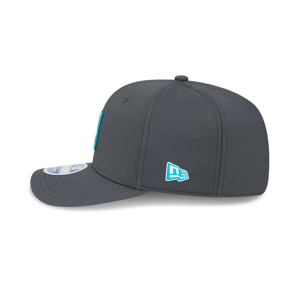 Men's Miami Dolphins New Era Graphite 2025 Sideline 9SEVENTY Cold Adjustable Hat - Pro Jersey Sports