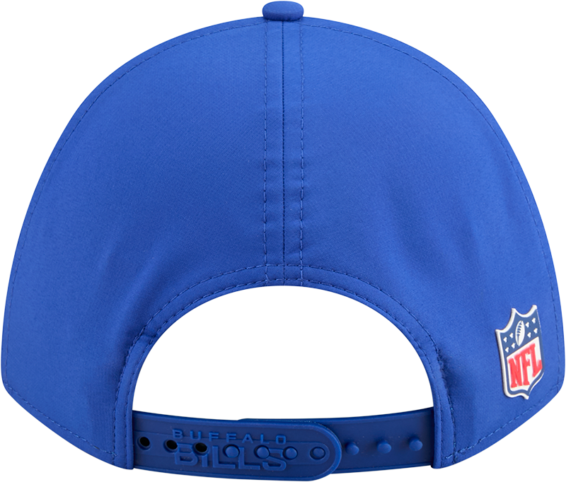 Men's Buffalo Bills New Era Blue 2025 NFL Sideline Heat 9FORTY M-Crown Adjustable Hat - Pro Jersey Sports