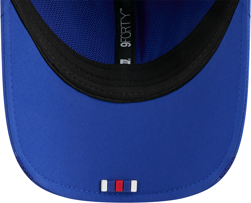 Men's Buffalo Bills New Era Blue 2025 NFL Sideline Heat 9FORTY M-Crown Adjustable Hat - Pro Jersey Sports