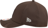 Men's Cleveland Browns New Era Brown 2025 NFL Sideline Heat 9FORTY M-Crown Adjustable Hat - Pro Jersey Sports