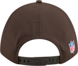 Men's Cleveland Browns New Era Brown 2025 NFL Sideline Heat 9FORTY M-Crown Adjustable Hat - Pro Jersey Sports