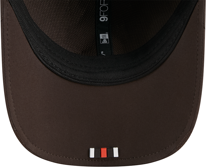 Men's Cleveland Browns New Era Brown 2025 NFL Sideline Heat 9FORTY M-Crown Adjustable Hat - Pro Jersey Sports