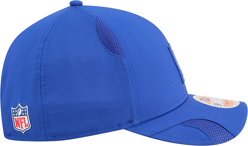 Men's Denver Broncos New Era Royal 2025 NFL Sideline Heat 9FORTY M-Crown Adjustable Hat - Pro Jersey Sports