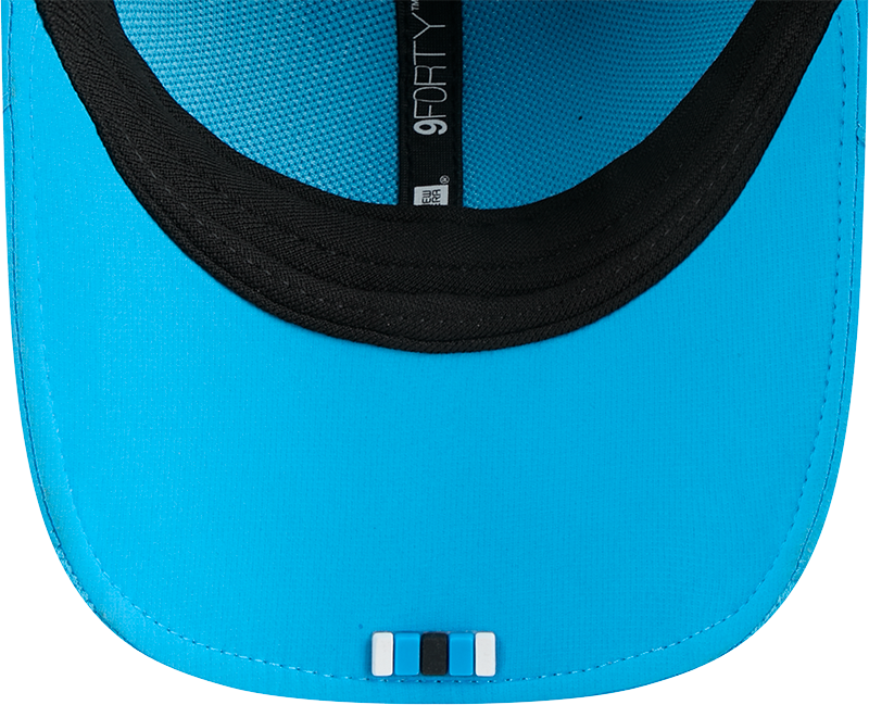 Men's Carolina Panthers New Era Brown 2025 NFL Sideline Heat 9FORTY M-Crown Adjustable Hat - Pro Jersey Sports