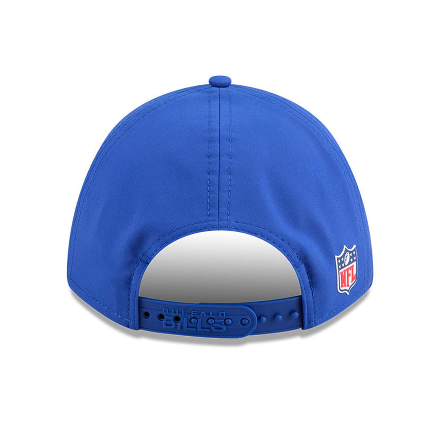 Men's Buffalo Bills New Era Blue 2025 NFL Primary Logo Sideline Heat 9FORTY M-Crown Adjustable Hat - Pro Jersey Sports