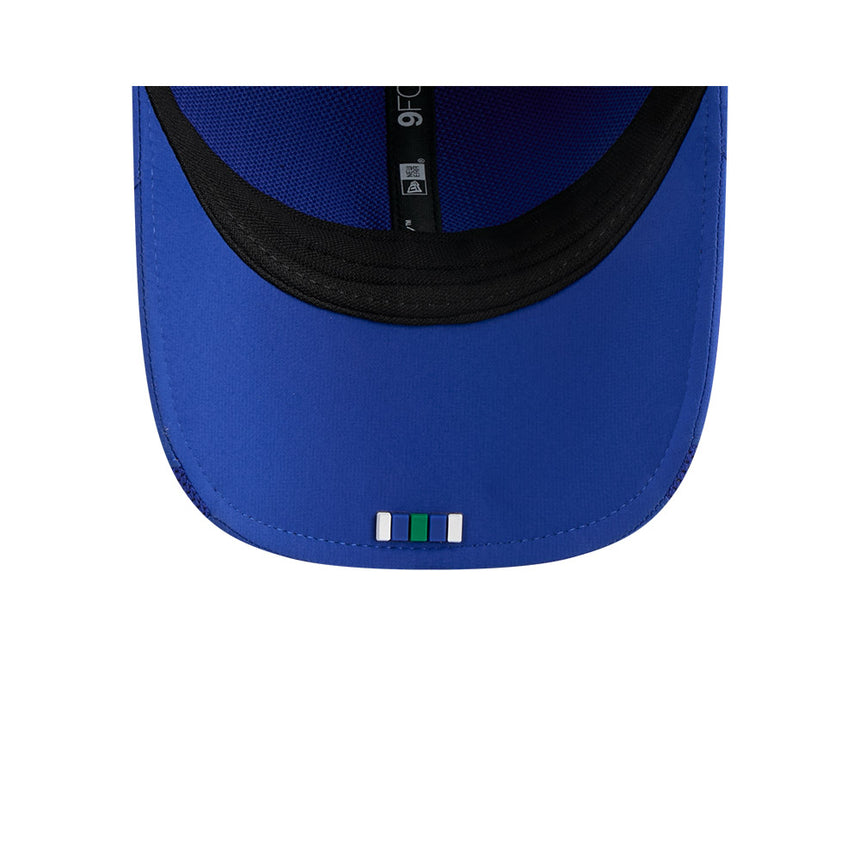 Men's Seattle Seahawks New Era Retro Logo Royal 2025 NFL Sideline Heat 9FORTY M-Crown Adjustable Hat - Pro Jersey Sports