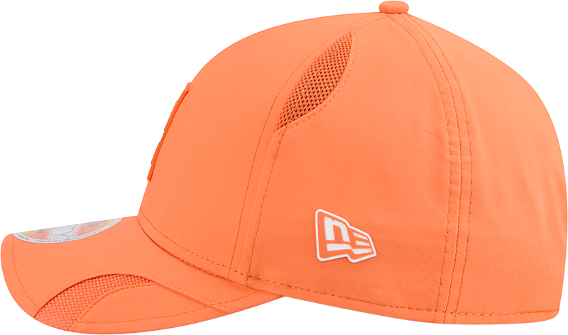 Men's Denver Broncos New Era Orange 2025 NFL Sideline Heat 9FORTY M-Crown Adjustable Hat - Pro Jersey Sports