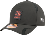 Men's Cincinnati Bengals New Era Black 2025 NFL Sideline Heat 9FORTY M-Crown Adjustable Hat - Pro Jersey Sports