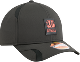 Men's Cincinnati Bengals New Era Black 2025 NFL Sideline Heat 9FORTY M-Crown Adjustable Hat - Pro Jersey Sports