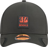 Men's Cincinnati Bengals New Era Black 2025 NFL Sideline Heat 9FORTY M-Crown Adjustable Hat - Pro Jersey Sports