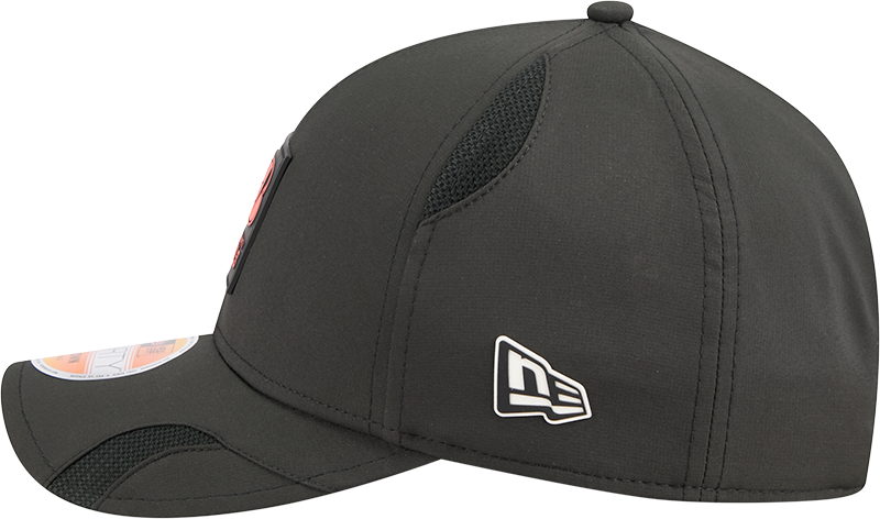 Men's Cincinnati Bengals New Era Black 2025 NFL Sideline Heat 9FORTY M-Crown Adjustable Hat - Pro Jersey Sports