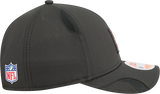 Men's Cincinnati Bengals New Era Black 2025 NFL Sideline Heat 9FORTY M-Crown Adjustable Hat - Pro Jersey Sports