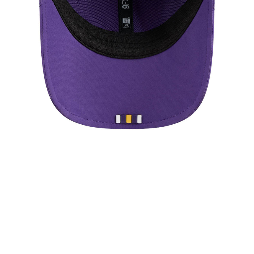 Men's Minnesota Vikings New Era Purple 2025 NFL Primary Logo Sideline Heat 9FORTY M-Crown Adjustable Hat - Pro Jersey Sports