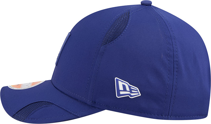 Men's NFL Shield New Era Blue 2025 NFL Sideline Heat 9FORTY M-Crown Adjustable Hat - Pro Jersey Sports